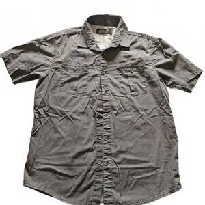 Retrofit Men's Short Sleeve Button-Up Shirt Size XL